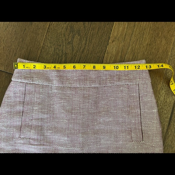 Banana republic pink pencil skirt with pockets 00P - Picture 5 of 11